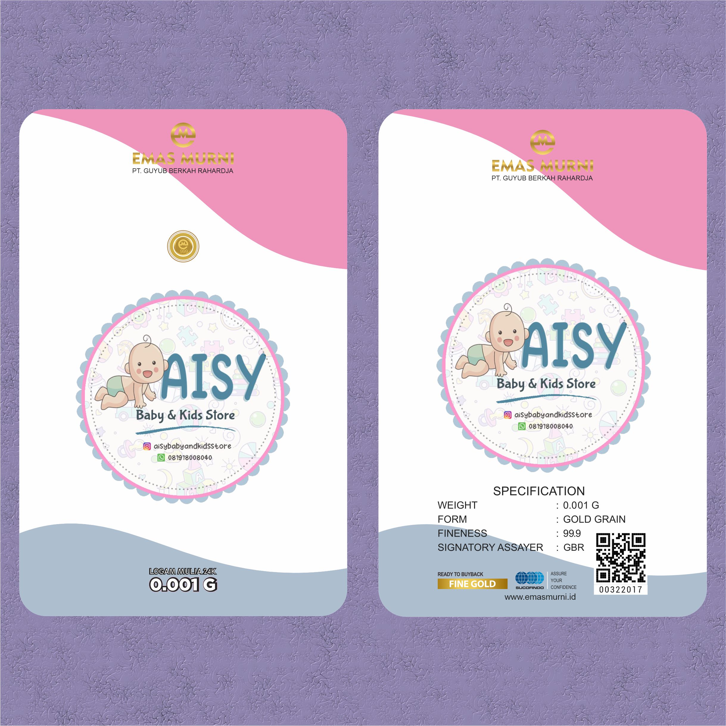 Aisy Kids Store 0,001 Gram