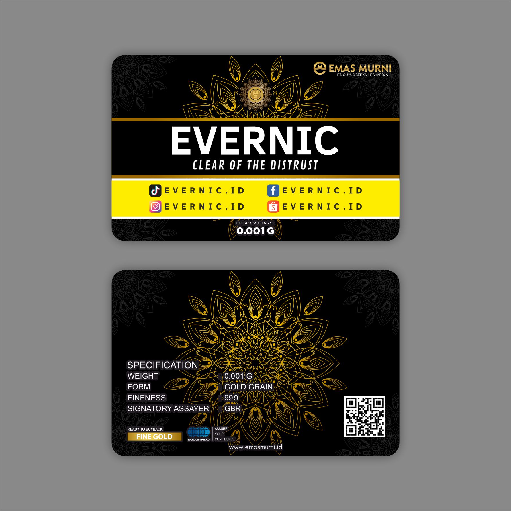 Evernic 0.001 G